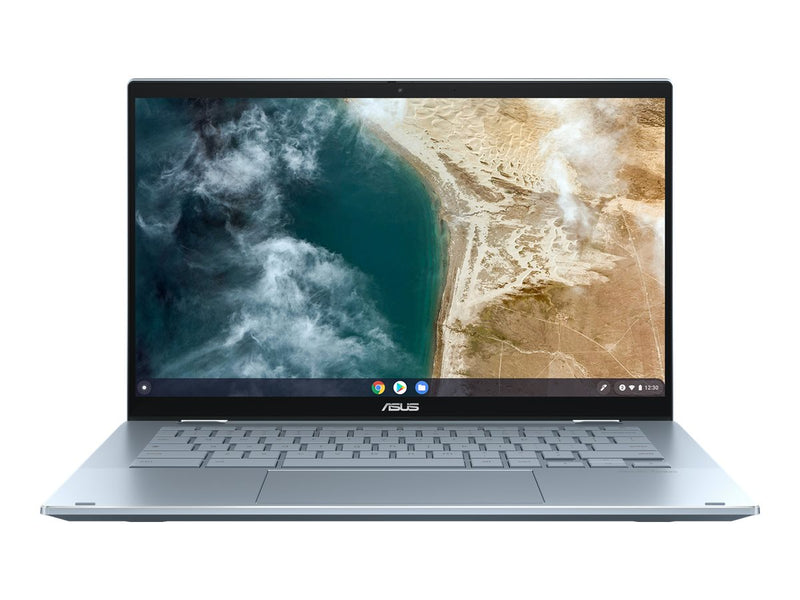 ASUS Chromebook Flip CX5 CX5400FMA-DN762T-S — 14" FHD Touch, Intel Core i7-1160G7, 16GB RAM, 512GB SSD, Wi-Fi 6, Aluminum Blue, Chrome OS