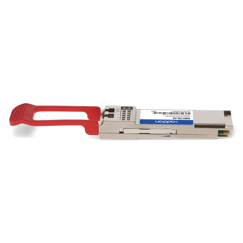 AddOn Huawei® 34061746 Compatible TAA 50GBase-BX PAM4 QSFP28 Transceiver (SMF, 1331nmTx/1271nmRx, 10km, LC, DOM, 0 to 70°C)