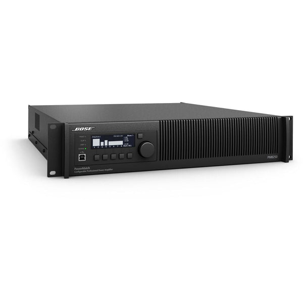 Bose Professional PowerMatch PM8250N Power Amplifier with Ethernet Network Control, 2RU BOSPRO