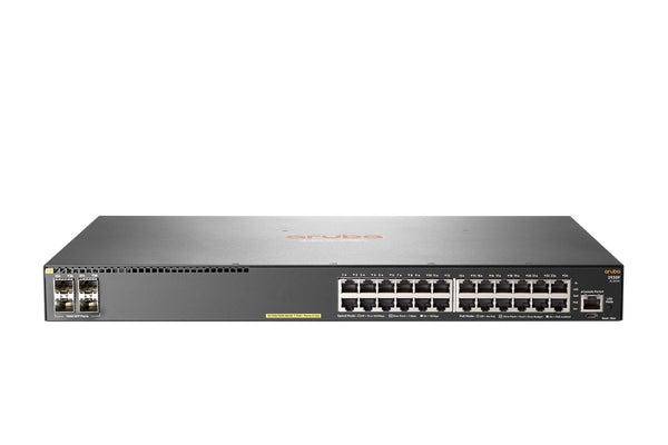 HPE Aruba 2930F 24G PoE+ 4SFP Layer 3 Managed Switch (JL261A#ABB)