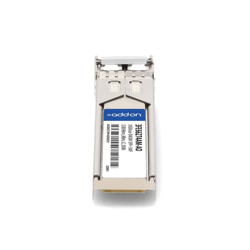 AddOn Alcatel-Lucent Nokia® 3FE66274AM Compatible TAA 10GBase-DWDM SFP+ Transceiver C-Band 100GHz (1538.98nm, 80km, LC, DOM, SMF)