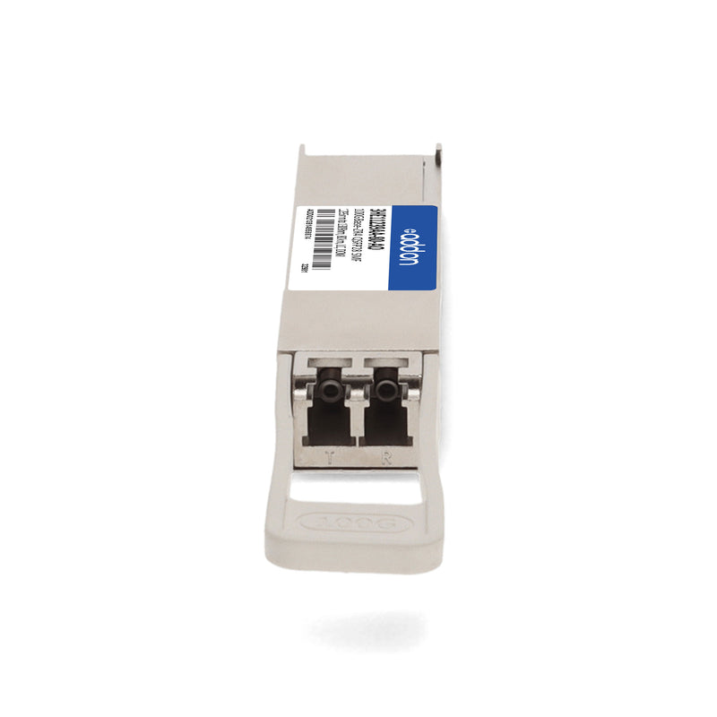AddOn Alcatel-Lucent Nokia® 3HE11239AA-80 Compatible TAA 100GBase-ZR4 QSFP28 Transceiver (SMF, 1295nm–1309nm, 80km, LC, DOM)