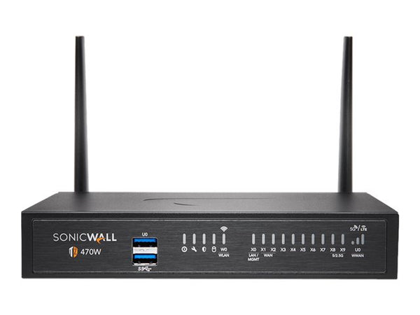 SonicWall TZ470W (Gen 7) – Security Appliance – Wi-Fi 5 – 3YR Advanced Protection Service Suite