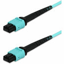 AddOn 50m MPO/UPC Male to MPO/UPC Male OM4 Aqua Plenum Fiber Patch Cable (ADD-MPOMPO-50M5OM4MP)