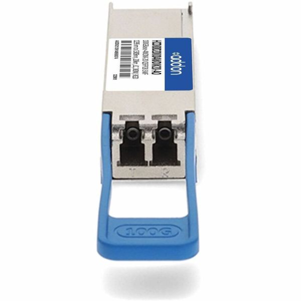 AddOn Fujitsu® HCD00D20I0000-0-4WDM-20 Compatible TAA 100GBase-4WDM-20 QSFP28 Transceiver (SMF, 1295nm to 1309nm, 20km, LC, DOM, -40 to 85C)