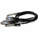 AddOn MSA and TAA Compliant 400GBase-CU QSFP-DD 400G to 8xSFP56 Direct Attach Cable (Passive Twinax, 1m)