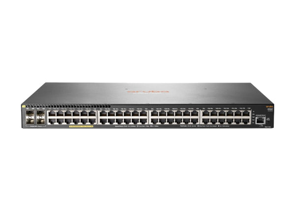 HPE Networking 2930F 48G PoE+ 4SFP+ TAA Switch – 48 Ports – Managed – Rack-Mountable