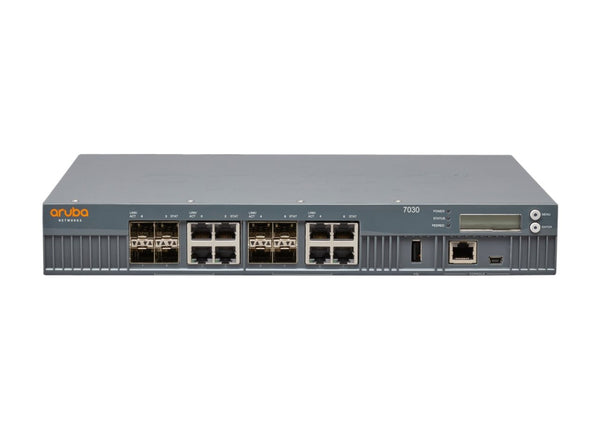 HPE Aruba Networking 7030 (US) Controller – 64 APs, 8Gbps, Rack-Mount