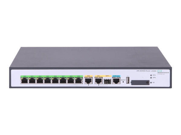 HPE Networking Comware MSR958 PoE Router with 8-Port GigE Switch (JH301A#ABA)