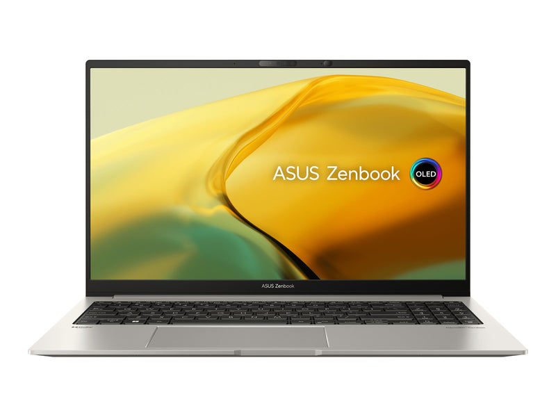 ASUS Zenbook 15 OLED UM3504DA-DS76 180° Hinge – Ryzen 7 7735U / 32GB / 1TB SSD / 15.6" 2.8K OLED / Win 11 Home – Basalt Gray