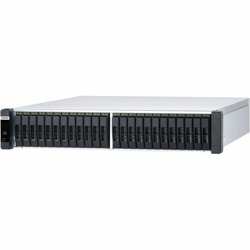 QNAP ES2486DC-2142IT-96G Enterprise ZFS NAS SAN/NAS Storage System – Dual Controller, 96GB RAM, 24-Bay 2.5" SAS