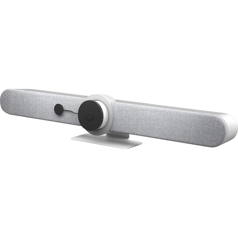 Logitech Rally Bar Mini – All-in-One Video Bar for Small to Medium Rooms (White)