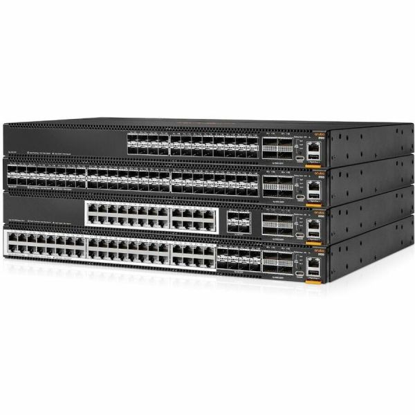 HPE Aruba CX 8100 48XF4C Ethernet Switch with 3 Fans & 2 AC Power Supplies