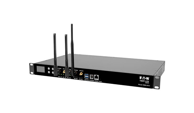Eaton Tripp Lite B098-016-V 16-Port Serial Console Server with Dual GbE, 4G LTE, Wi-Fi, and USB Ports (TAA-Compliant)