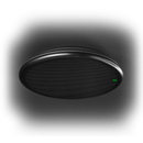 Shure MXA901B-R Ceiling Array Microphone with 3/8" Pole Mount Bundle for Conferencing Rooms (MXA901B-R-PM-3/8-V)
