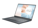 MSI Modern 15 A11SB-220 15.6" i7/16GB/1TB NVMe Laptop – Carbon Gray