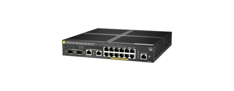 HPE Aruba Networking 2930F 12G PoE+ 2G/2SFP+ 12-Port Managed Rackmount Switch (JL693A