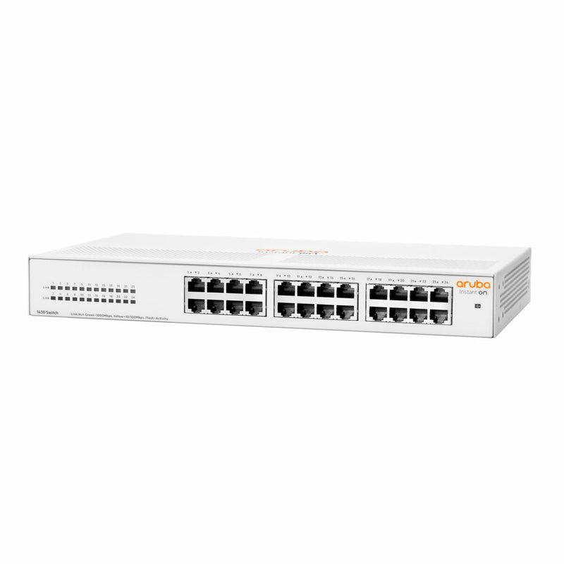 HPE Networking Instant On Switch 24p Gigabit 1430 Unmanaged (R8R49A