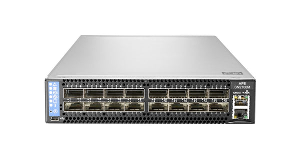 HPE SN2100M 100GbE 8-Port QSFP28 Half-Width Switch (Q2F24A)