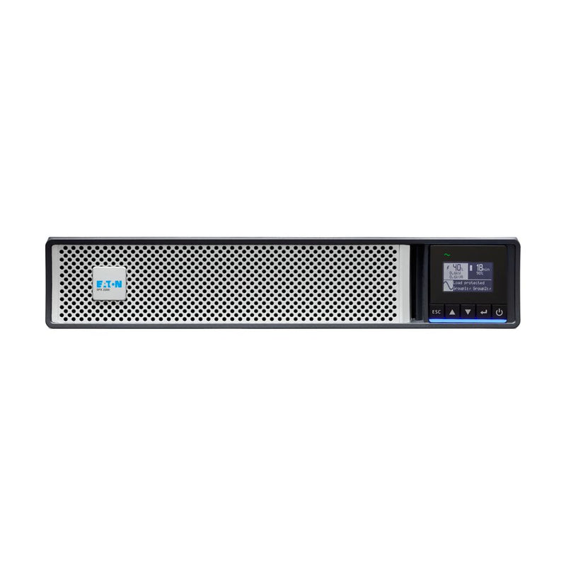 Eaton 5PX G2 UPS, 3000VA/3000W, 2U Rack/Tower, 208V, L6-20P, (2) C19 & (8) C13 Outlets, Network Card