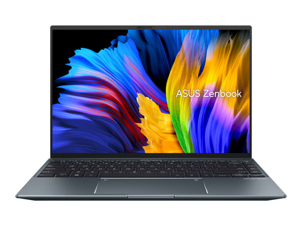 ASUS ZenBook 14X OLED UX5401ZA-PS74 – Intel Core i7-12700H / 16GB / 1TB SSD / 14” 2.8K OLED 90Hz / Wi-Fi 6E / Windows 11 Home (Pine Gray)