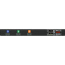Vertiv Geist UI30024 rPDU | 12 x C13/C19 Outlets | Universal Input | Monitored | 1U Horizontal Rack