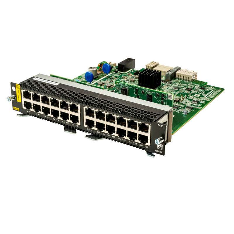 HPE Aruba Networking CX 5420 24-Port 10/100/1000 Class 4 PoE+ Line Card Module
