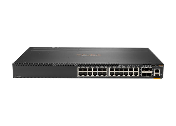 HPE Aruba Networking 6300F 24-Port Managed L3 Switch with 4x SFP56 Uplinks (JL668A#ABA)