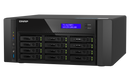 QNAP TS-H1290FX-7302P-256G-US 12-Bay U.2 NVMe/SATA All-Flash SAN/NAS Storage System – AMD EPYC™ 7302P, ZFS, 25GbE