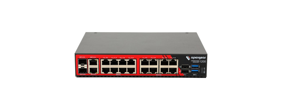 Opengear OM1208-L 8-Port Console Server with Global LTE | Secure