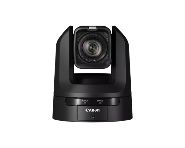 Canon Indoor PTZ, 4K UHD, 1/2.3" Sensor, 20x Zoom, HDMI, IP, USB, POE+ - CR-N100 (Black)