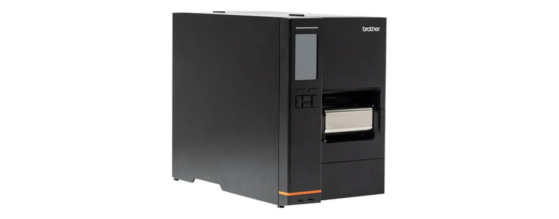 Brother Titan Industrial Printer TJ-4422TN – 4-inch, 203 dpi, 14 ips, Internal Rewinder, LAN/USB/Serial Connectivity