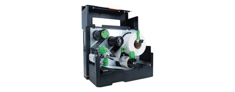 Brother Titan TJ-4522TN Industrial Label Printer – 4.5", 300 dpi, Direct Thermal/Thermal Transfer, Internal Rewinder, LAN/USB/Serial