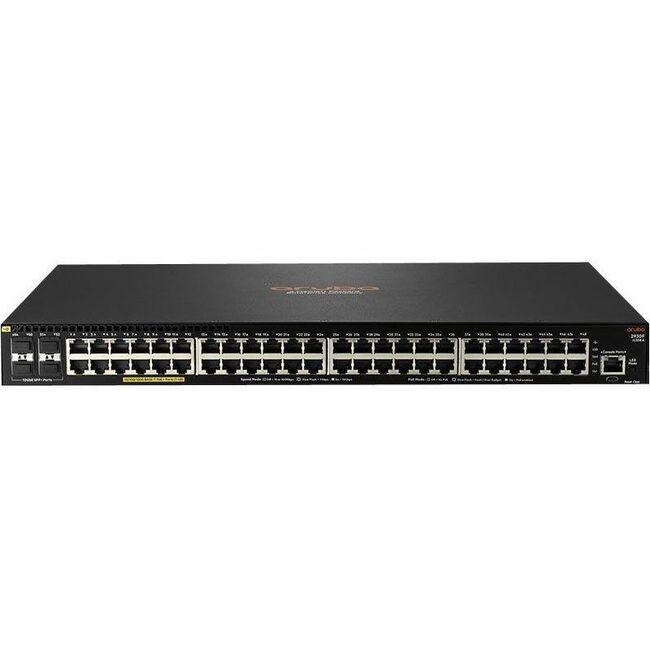 HPE Aruba 2930F 48G PoE+ 4SFP 740W Layer 3 Managed Switch (JL557A