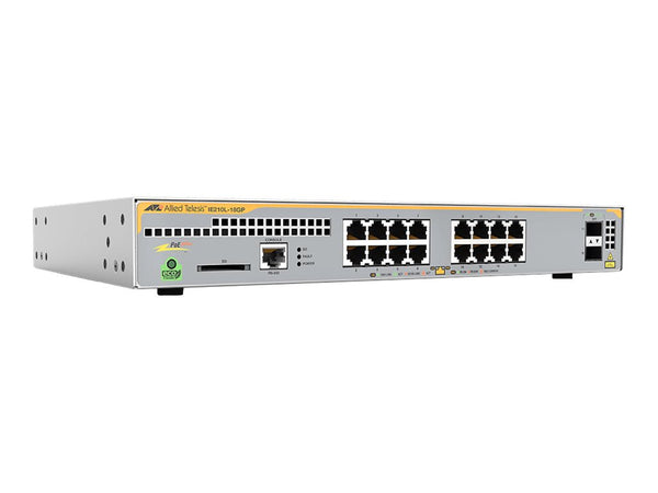 Allied Telesis IE210L-18GP-60 Industrial Gigabit Ethernet Switch with 16 Ports and 2 SFP Slots