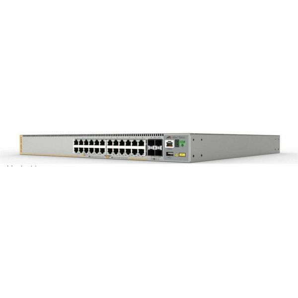 Allied Telesis x530L-28GPX Layer 3 24-Port Gigabit PoE+ Switch with 4 x 10G SFP+ Uplinks