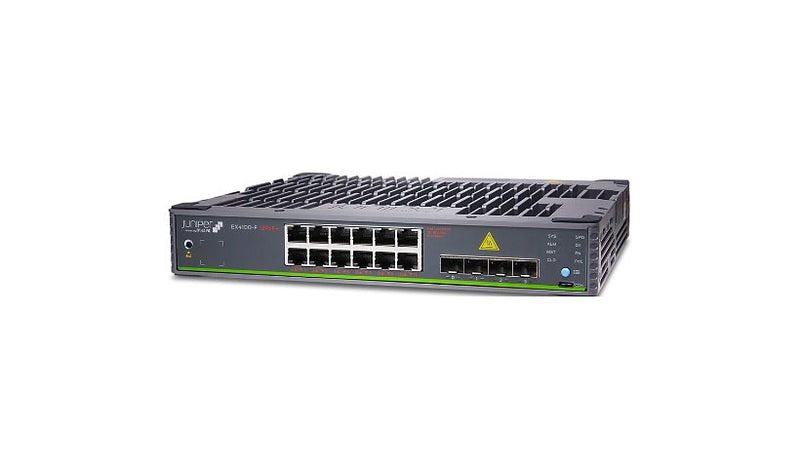 Juniper EX4100-F-12P 12-Port PoE+ Compact Fanless Ethernet Switch