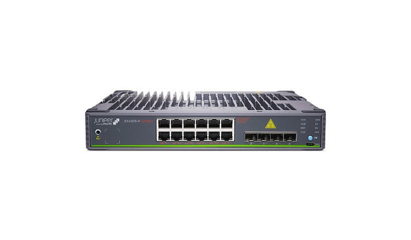 Juniper EX4100-F-12P 12-Port PoE+ Compact Fanless Ethernet Switch