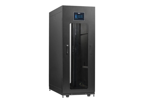 Eaton Tripp Lite SmartRack SR25UBAC 25U Standard-Depth Rack Enclosure Cabinet for SRCOOL3KTP Cooling Unit