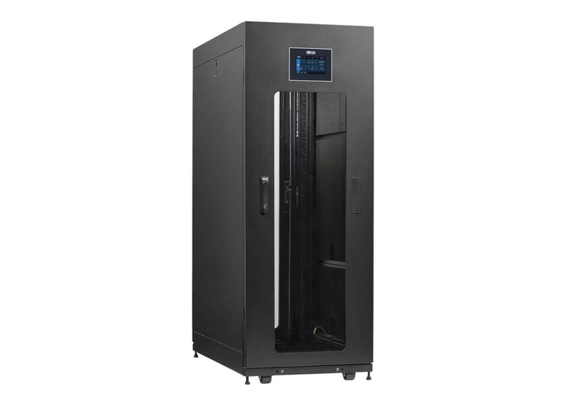 Eaton Tripp Lite SmartRack SR25UBAC 25U Standard-Depth Rack Enclosure Cabinet for SRCOOL3KTP Cooling Unit