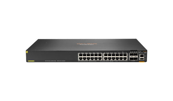 HPE Aruba Networking CX 6200F 24G Class4 PoE 4SFP+ 370W Managed Switch (JL725B#ABA)