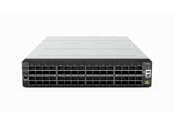 NVIDIA Spectrum SN5600 64-Port 800GbE Ethernet Switch – 51.2Tb/s Throughput