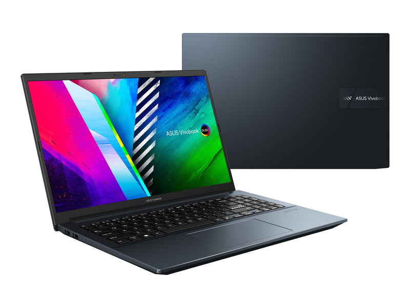 ASUS VivoBook Pro 15 OLED M3500QC-DS71 – Ryzen 7 5800H | RTX 3050 | 16 GB RAM | 512 GB SSD | 15.6" FHD OLED | Win 11 Home | Quiet Blue