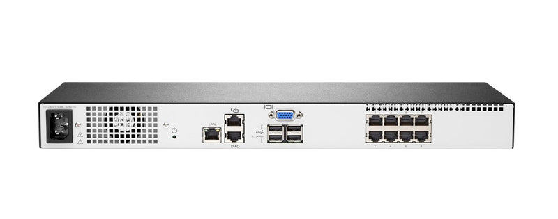 HPE 1x1x8 G4 Advanced IP KVM Console Switch (Q1P54A)