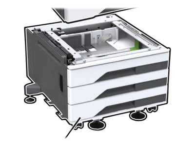 Lexmark CX93x/MX93x 3 x 520-Sheet Tray with Caster - 32D0802