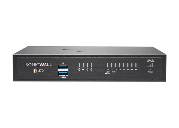 SonicWall TZ270 (Gen 7) Security Appliance with 3YR Advanced Protection Service Suite – 03-SSC-1803