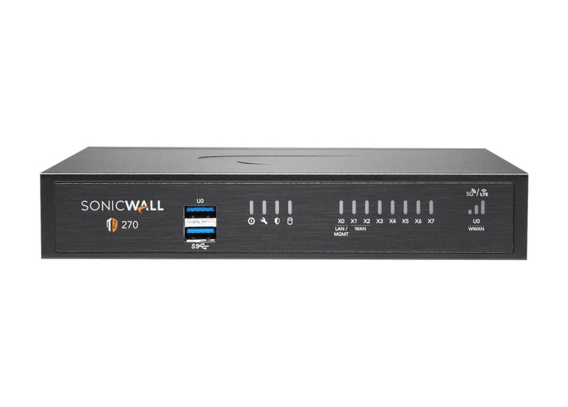 SonicWall TZ270 (Gen 7) Security Appliance with 3YR Advanced Protection Service Suite – 03-SSC-1803