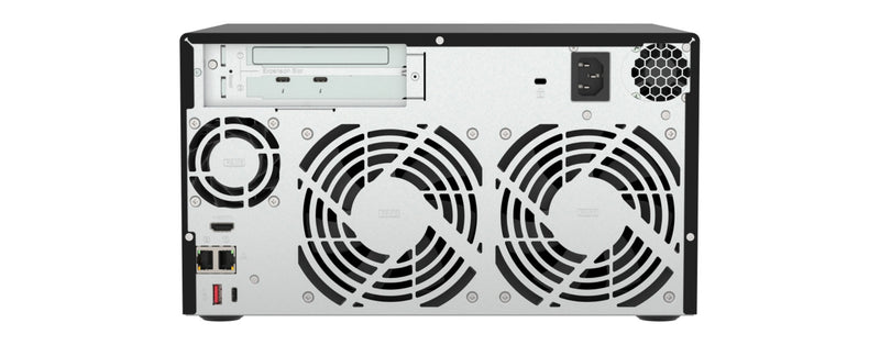 QNAP TVS-H874T-I7-32G-US 8-Bay Thunderbolt 4 ZFS NAS with 12-Core Intel CPU & 32GB RAM – US
