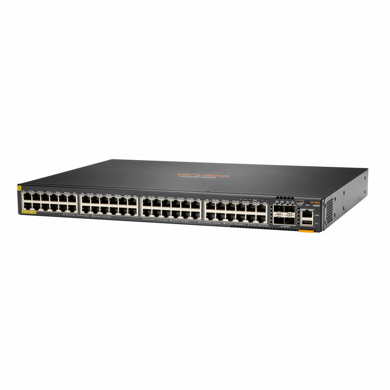 HPE Aruba Networking CX 6200F 48G Class-4 PoE+ 4SFP+ 370W Managed Switch (JL727B