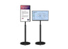 Clear Digital Müv 27" Interactive Mobile Kiosk – CDS-MUV27-INDS-V27